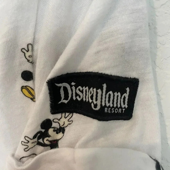 Disneyland Mickey Mouse Tee Womens Extra Small Disney Park Top - Picture 3 of 6